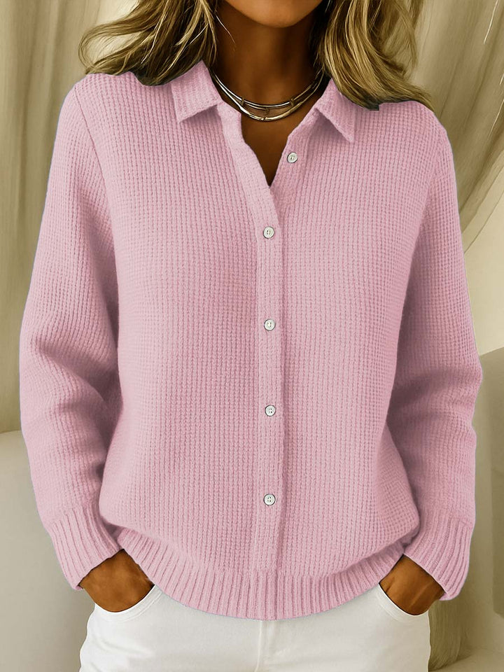 Marisse | Button-Up Knit Cardigan