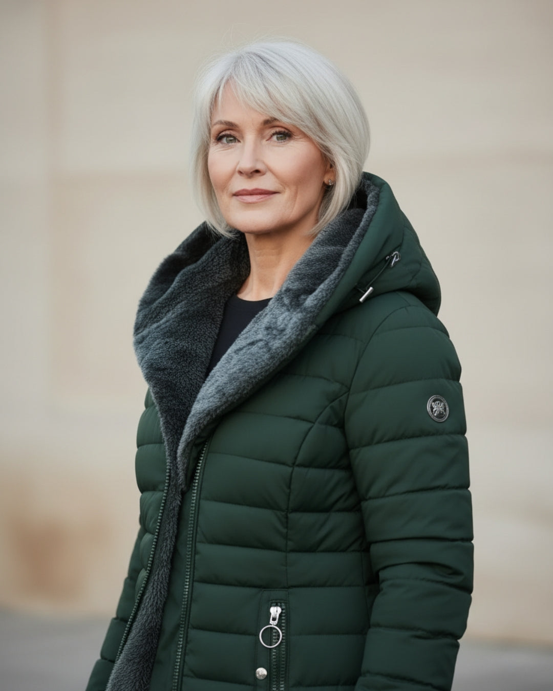 Marelle | Fleece Lined Puffer Coat