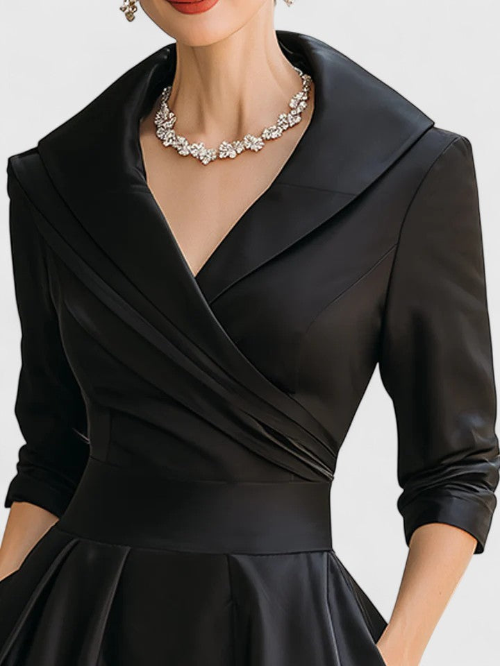 Zyrah - Elegant Midi Dress