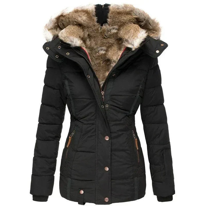 GRACE | COMFORTABLE WARM WINTER FUR JACKET